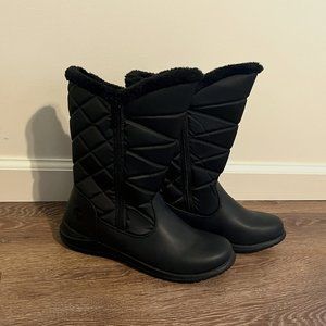 Totes Black Women's Winter Boots Size 10M